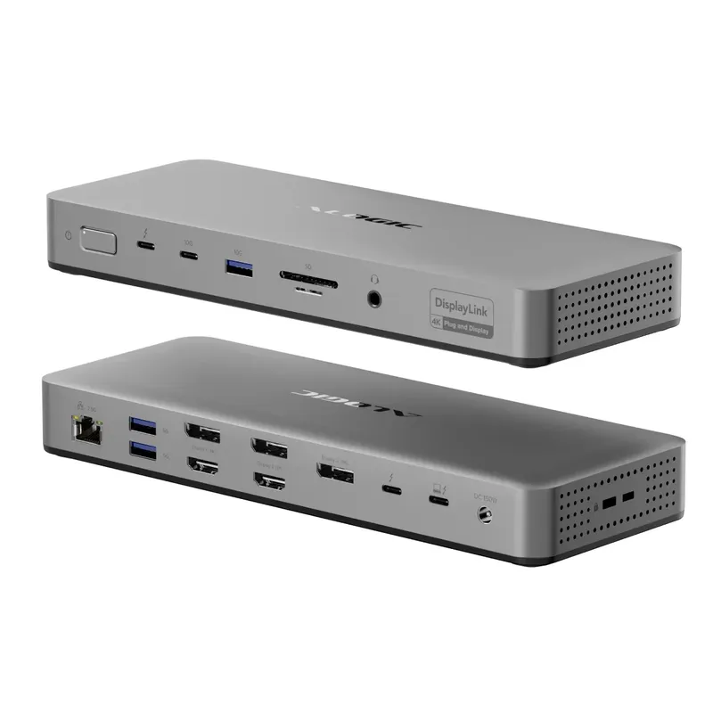 ALOGIC DU4 Quad 4K Thunderbolt Hybrid Universal Docking Station (DUCQDU4)