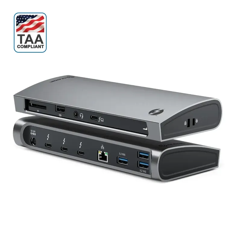 ALOGIC Thunderbolt 4 BLAZE Docking Station (TB4D3TB)